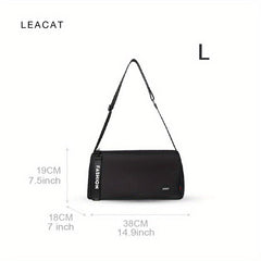 Waterproof Nylon Gym Bag Training Tote Large Capacity Sling Travel Backpack