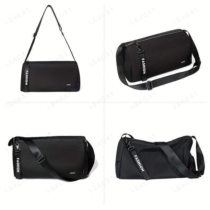 Waterproof Nylon Gym Bag Training Tote Large Capacity Sling Travel Backpack