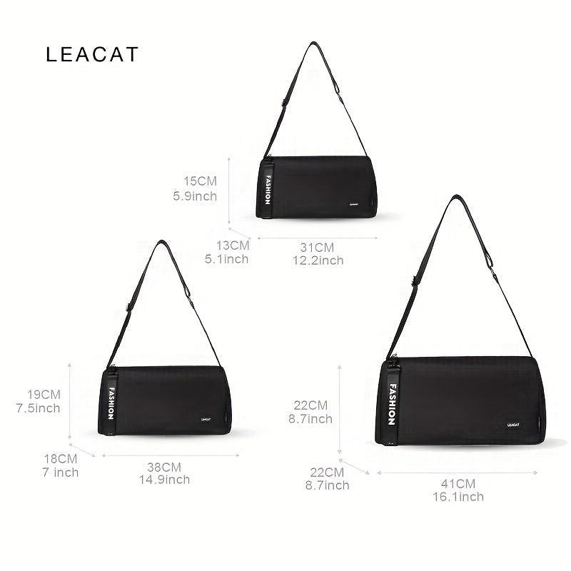 Waterproof Nylon Gym Bag Training Tote Large Capacity Sling Travel Backpack