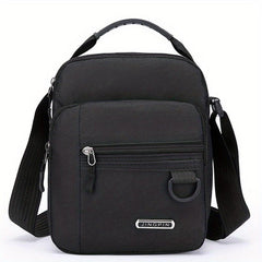 Men's Casual Square Shoulder Bag Canvas Crossbody Bag