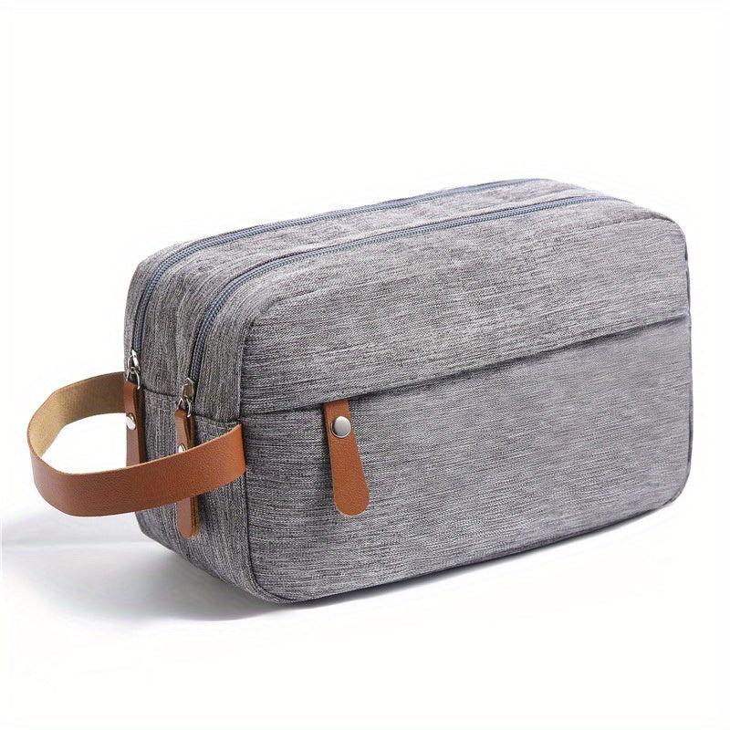 Men's Business Portable Toiletry Bag Waterproof Hanging Travel Cosmetic Bag