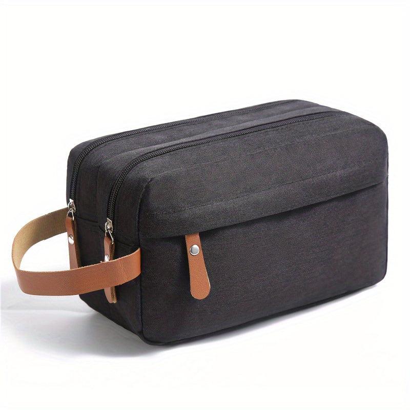 Men's Business Portable Toiletry Bag Waterproof Hanging Travel Cosmetic Bag