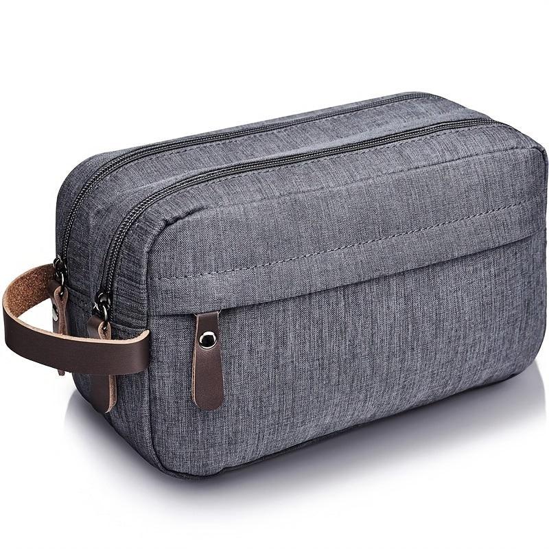 Men's Business Portable Toiletry Bag Waterproof Hanging Travel Cosmetic Bag