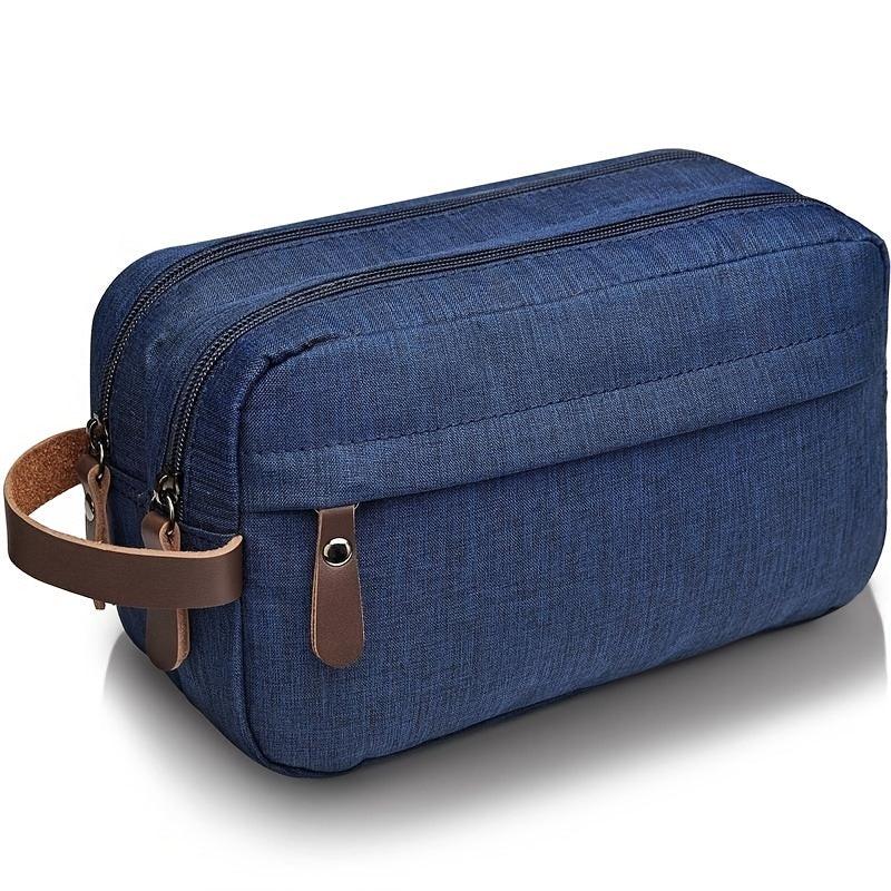Men's Business Portable Toiletry Bag Waterproof Hanging Travel Cosmetic Bag