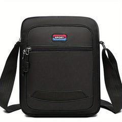 Men's Casual Crossbody Bag Waterproof Handbag Large Capacity Shoulder Bag
