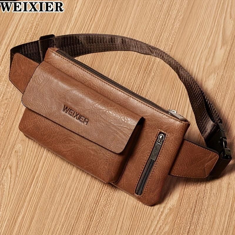 WEIXIER Cross Body Waist Crotch Bag Male Fanny Pack