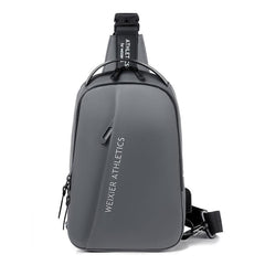 WEIXIER Chest Bag Men's Large capacity Shoulder Bag Light Messenger Bag