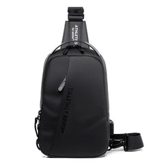 WEIXIER Chest Bag Men's Large capacity Shoulder Bag Light Messenger Bag