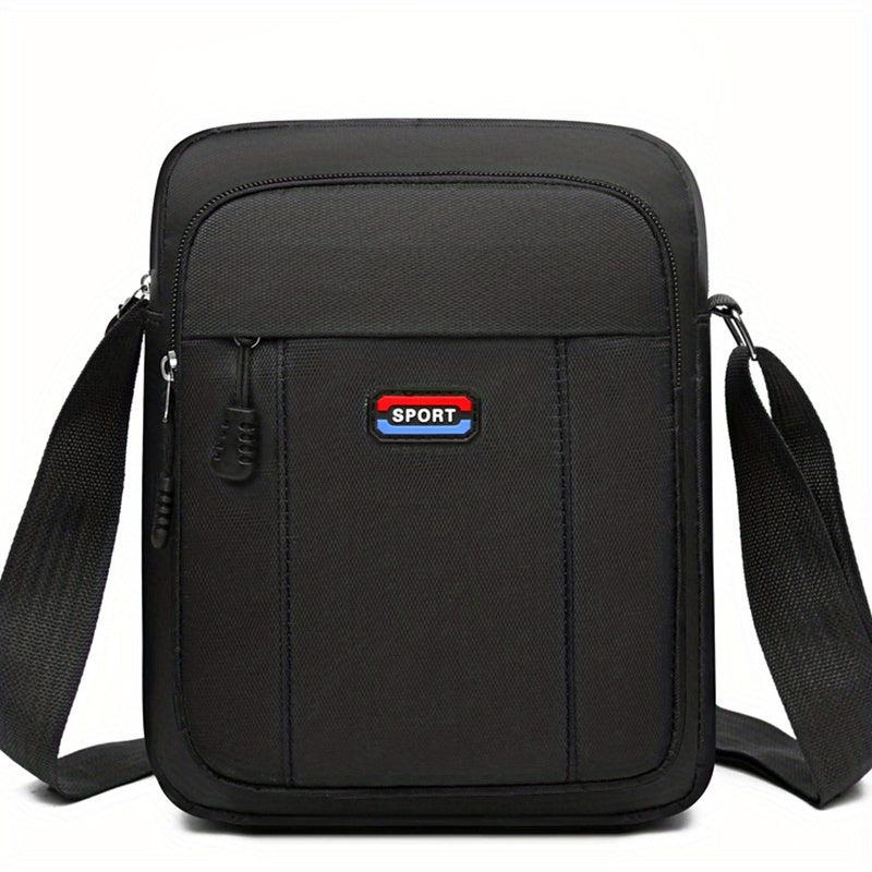 Men's Waterproof Crossbody Bag Large Capacity Handbag