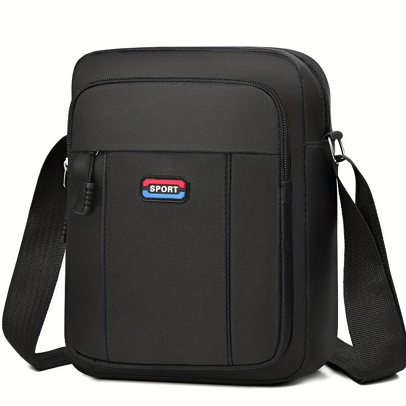 Men's Waterproof Crossbody Bag Large Capacity Handbag