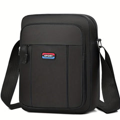 Men's Waterproof Crossbody Bag Large Capacity Handbag