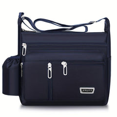Men's Casual Crossbody Bag Large Capacity Shoulder Travel Bag