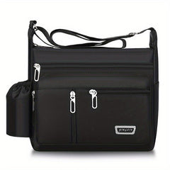 Men's Casual Crossbody Bag Large Capacity Shoulder Travel Bag