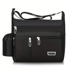 Men's Casual Crossbody Bag Large Capacity Shoulder Travel Bag