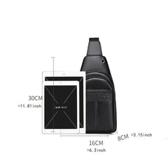 1pc Man's Bag Large Capacity One Shoulder Bag