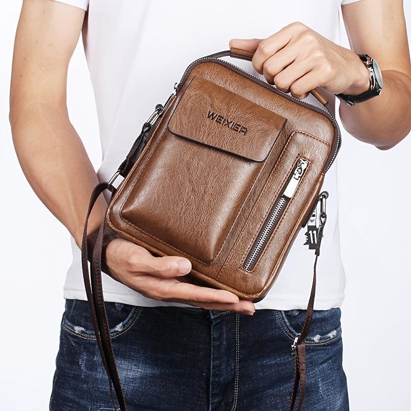 WIXIER Shoulder Bag Men's Casual Messenger Bag Business Men's Bag