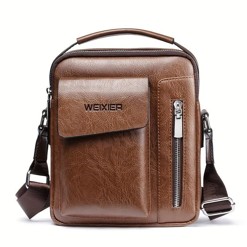 WIXIER Shoulder Bag Men's Casual Messenger Bag Business Men's Bag