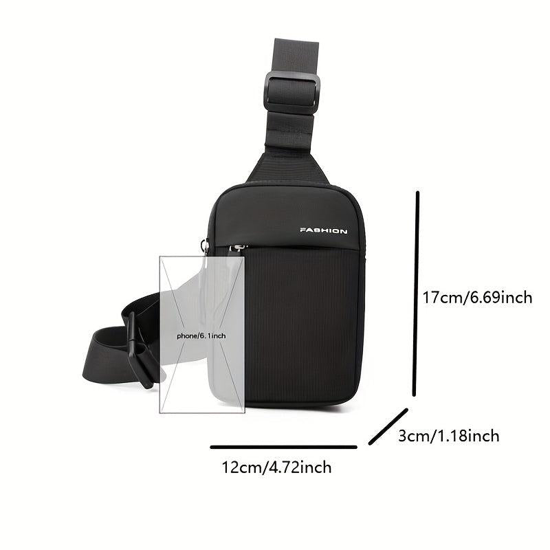 Men's Outdoor Chest Bag Waterproof Shoulder Bag