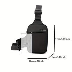 Men's Outdoor Chest Bag Waterproof Shoulder Bag