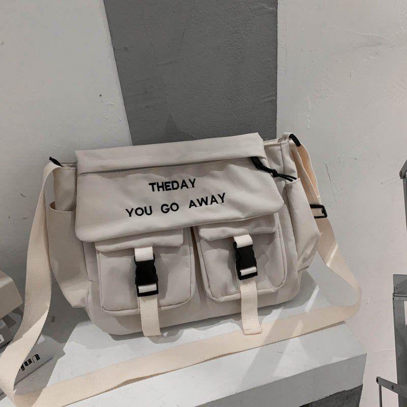 Men's Canvas Shoulder Bag Casual Large Capacity