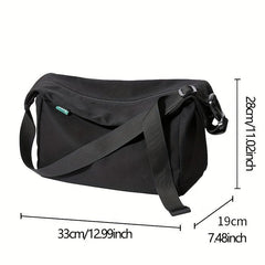 Large Capacity Shoulder Bag Male Student Chest Bag Casual Messenger Bag