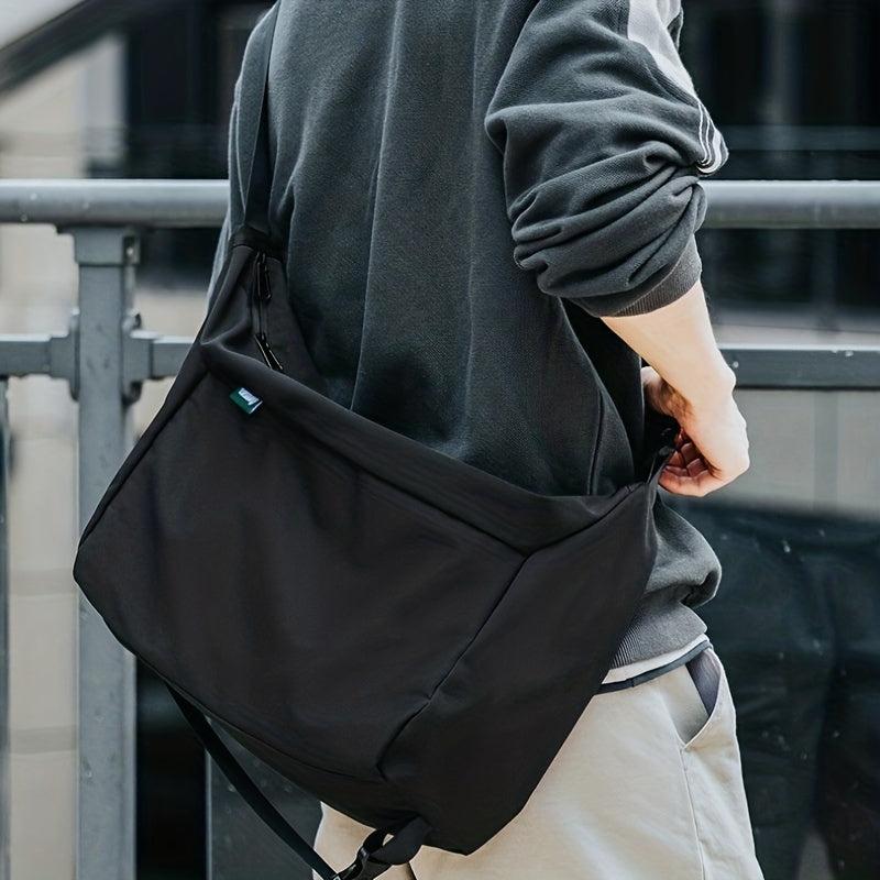 Large Capacity Shoulder Bag Male Student Chest Bag Casual Messenger Bag