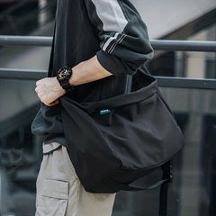 Large Capacity Shoulder Bag Male Student Chest Bag Casual Messenger Bag