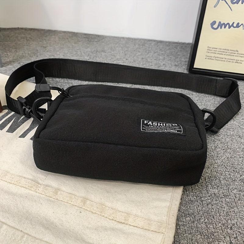 Canvas Bag Broadband Crossbody for Outdoor Sports Travel Work