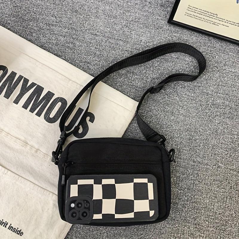 Canvas Bag Broadband Crossbody for Outdoor Sports Travel Work
