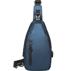 Sling Bag Shoulder Backpack Chest Bags Crossbody Daypack with USB Cable