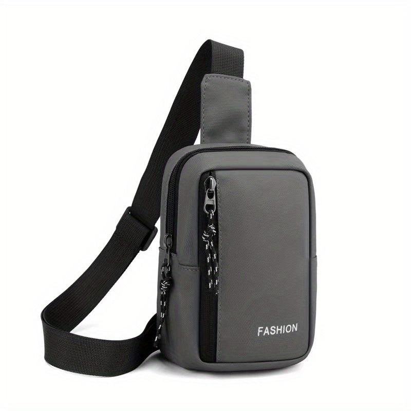 Men's Casual Chest Bag All match Travel Shoulder Bag