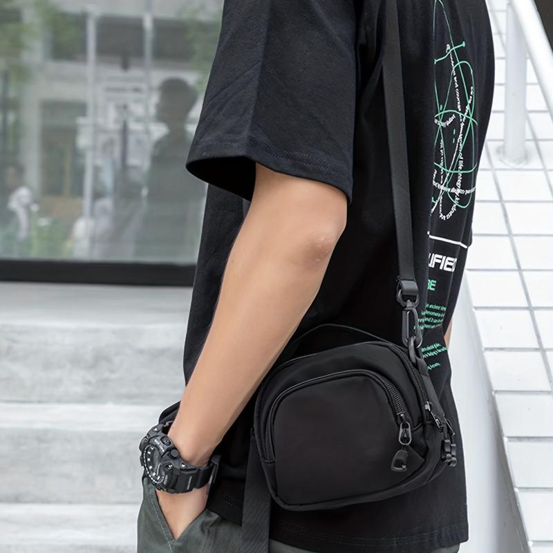 Men's Lightweight Crossbody Bag for Travel Hiking