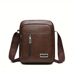 Men's Oxford Cloth Shoulder Bag Casual Crossbody Backpack Dad Bag