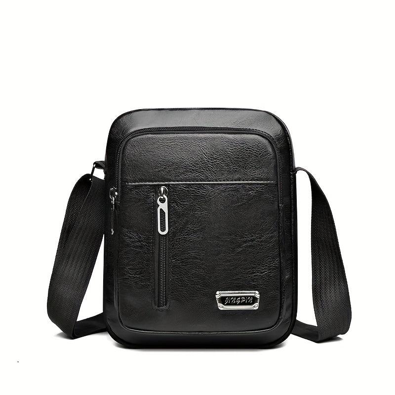 Men's Oxford Cloth Shoulder Bag Casual Crossbody Backpack Dad Bag