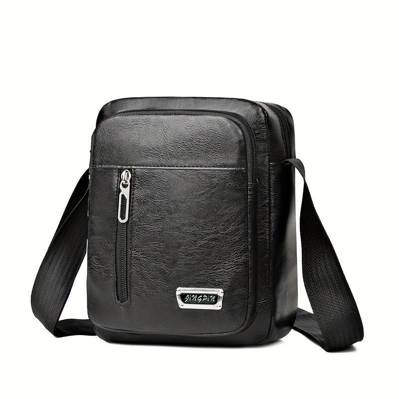 Men's Oxford Cloth Shoulder Bag Casual Crossbody Backpack Dad Bag