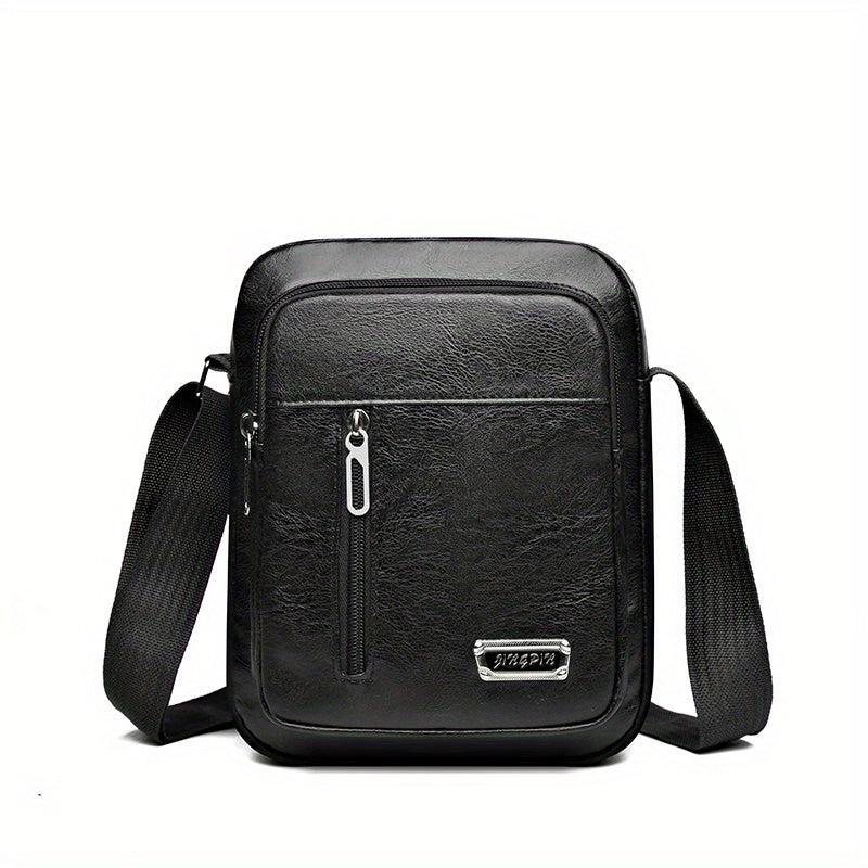 Men's Oxford Cloth Shoulder Bag Casual Crossbody Backpack Dad Bag