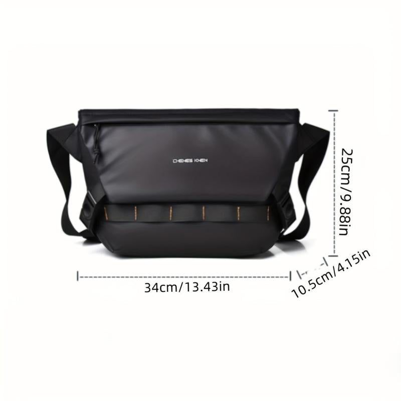 Men's Wear-resistant Large Capacity Shoulder Bag Waterproof Messenger Bag