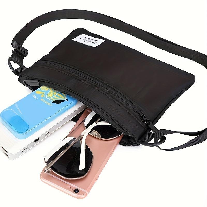 Men's Casual Mini Crossbody Bag Outdoor Square Shoulder Bag
