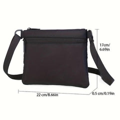 Men's Casual Mini Crossbody Bag Outdoor Square Shoulder Bag