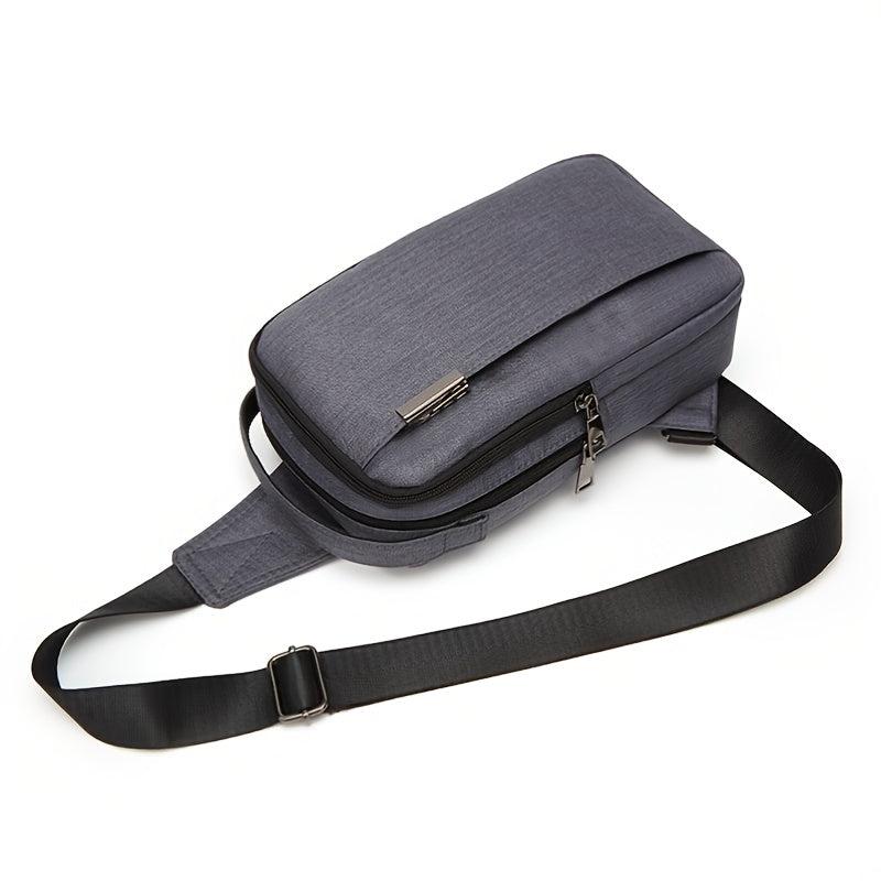 Men's Chest Bag Oxford Cloth Small Backpack Casual Shoulder Bag