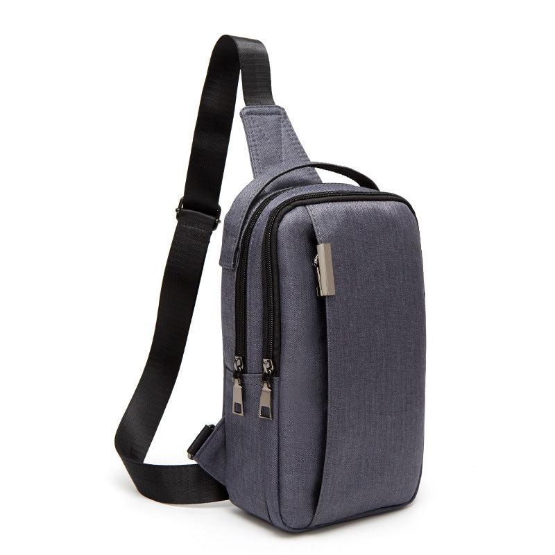 Men's Chest Bag Oxford Cloth Small Backpack Casual Shoulder Bag