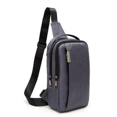 Men's Chest Bag Oxford Cloth Small Backpack Casual Shoulder Bag