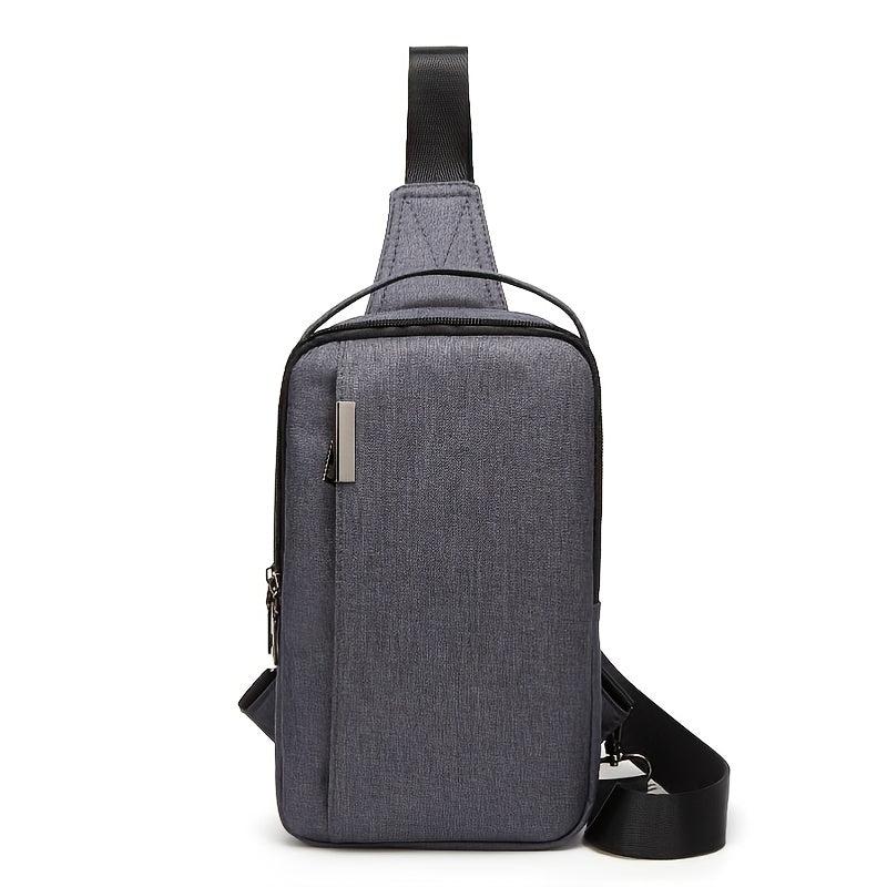 Men's Chest Bag Oxford Cloth Small Backpack Casual Shoulder Bag