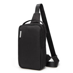 Men's Chest Bag Oxford Cloth Small Backpack Casual Shoulder Bag