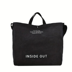 Canvas Tote Handbag Crossbody Top Handle Bag