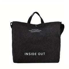 Canvas Tote Handbag Crossbody Top Handle Bag