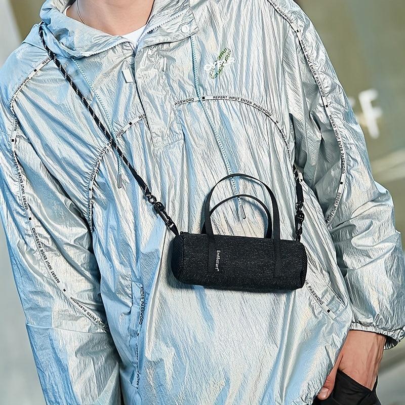 Men's Small Coin Purse Shoulder Bag Key Bag Earphone Mobile Phone Bag