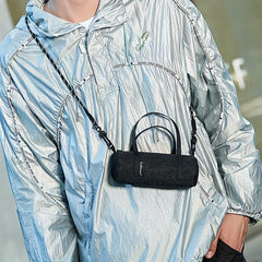 Men's Small Coin Purse Shoulder Bag Key Bag Earphone Mobile Phone Bag