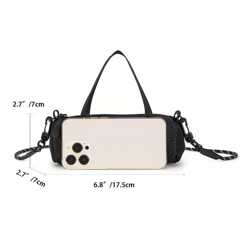Men's Small Coin Purse Shoulder Bag Key Bag Earphone Mobile Phone Bag