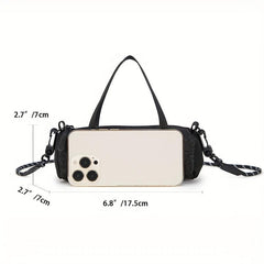 Men's Small Coin Purse Shoulder Bag Key Bag Earphone Mobile Phone Bag